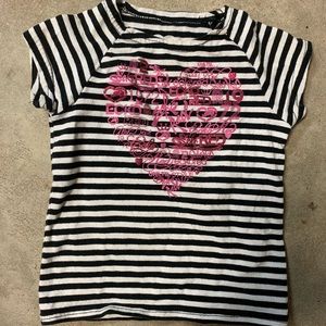 ECKO girls heart design tee